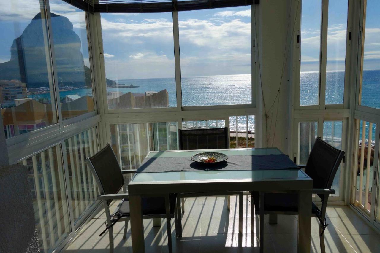 Atico Calpe Primera Linea De Playa Εξωτερικό φωτογραφία