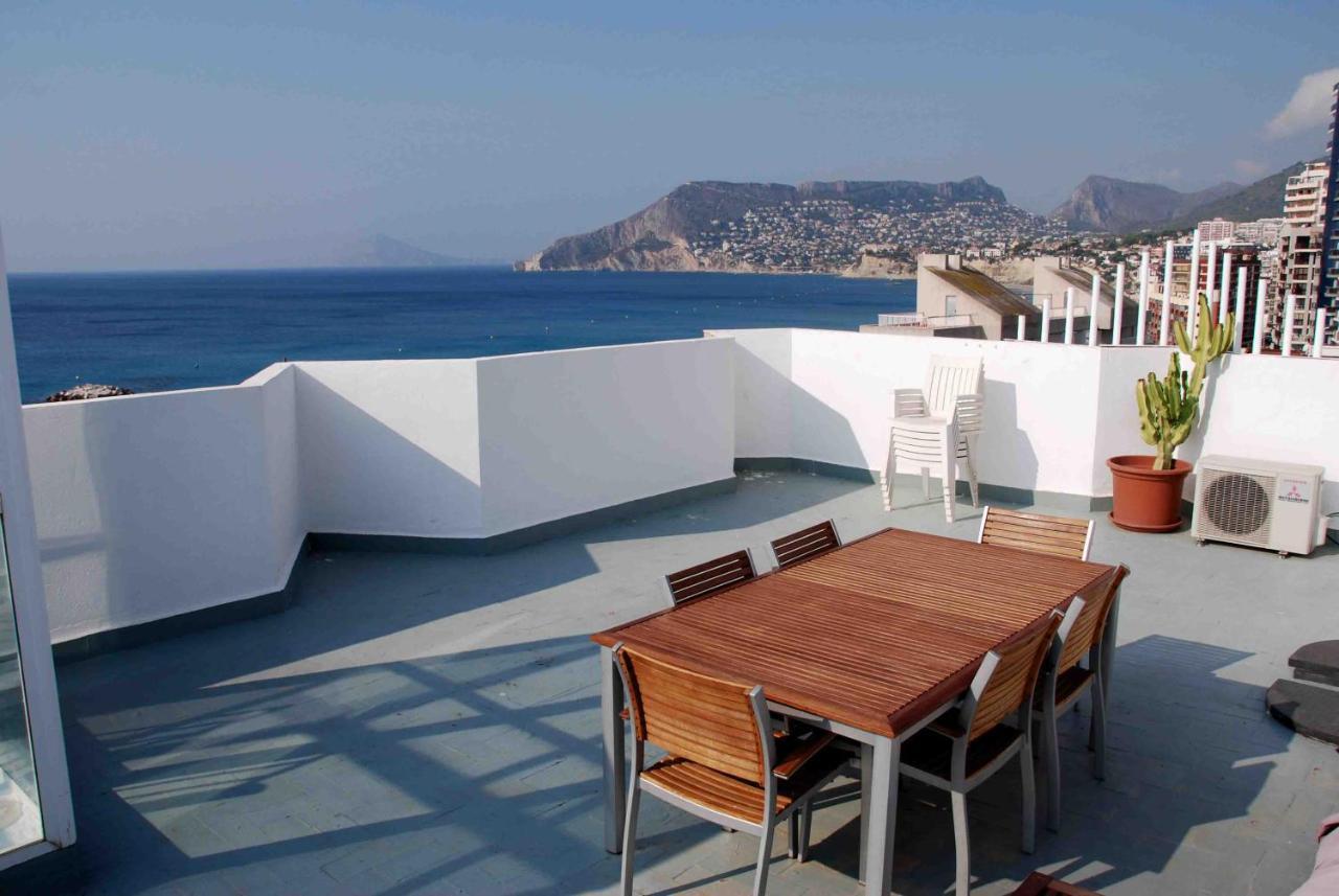 Atico Calpe Primera Linea De Playa Εξωτερικό φωτογραφία